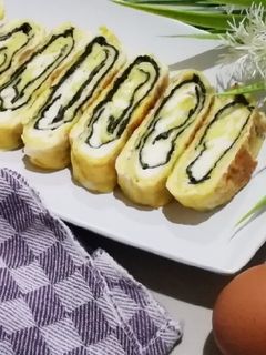 Foto resep Telur Dadar Gulung Nori