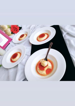 A picture of Creme caramel.