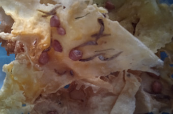 Resep Peyek kacang + ikan teri Untuk Pemula