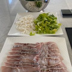 A picture of Shabu-shabu Thai hotpot.