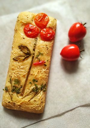 Foto resep Focaccia Garden