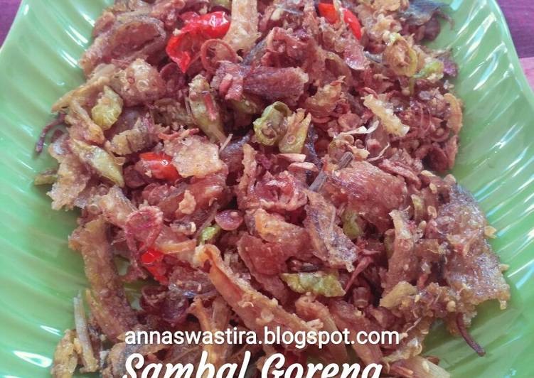 Resep Sambal Goreng Ikan Asin | Cara Buat Sambal Goreng Ikan Asin Yang Menggugah Selera