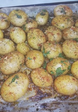 Une photo de Pomme de terre sauté au four healthy