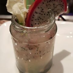 A picture of Coconut Dragon fruit melody.