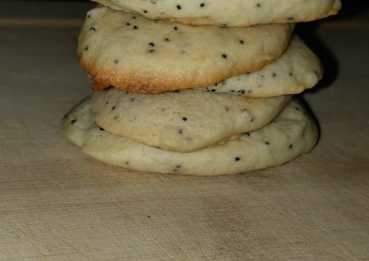 Tuesday Fresh Lemon Poppyseed Sugar Cookies