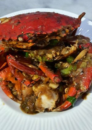 Foto resep Stir fry fresh pepper crab