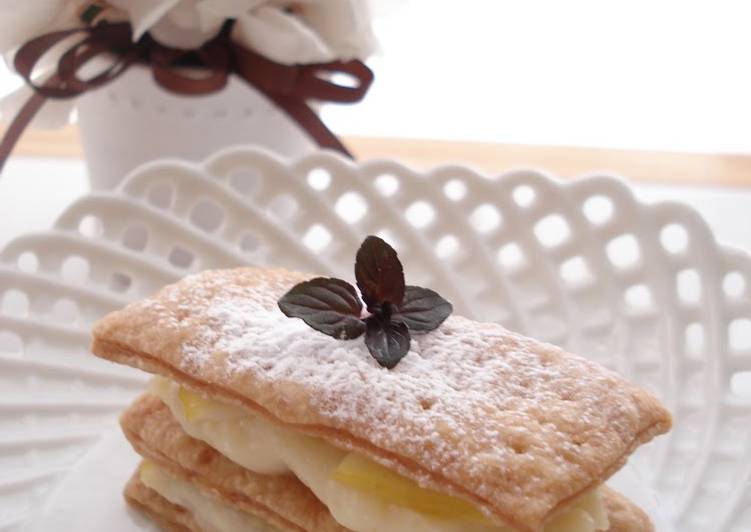 Honey Lemon Napoleon Cakes Honey Lemon Napoleon Cakes