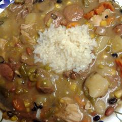 A picture of menagerie stew.