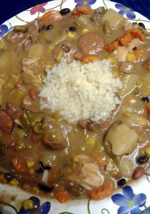 A picture of menagerie stew.