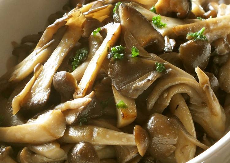 Simple Way to Prepare Any-night-of-the-week Mushroom Butter Saute