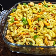 A picture of Chicken and veg macroni #ramadankitayari.