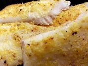 A picture of baked cod fillets