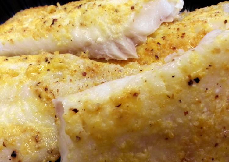 Steps to Make Super Quick Homemade Honey Mustard Baked Cod