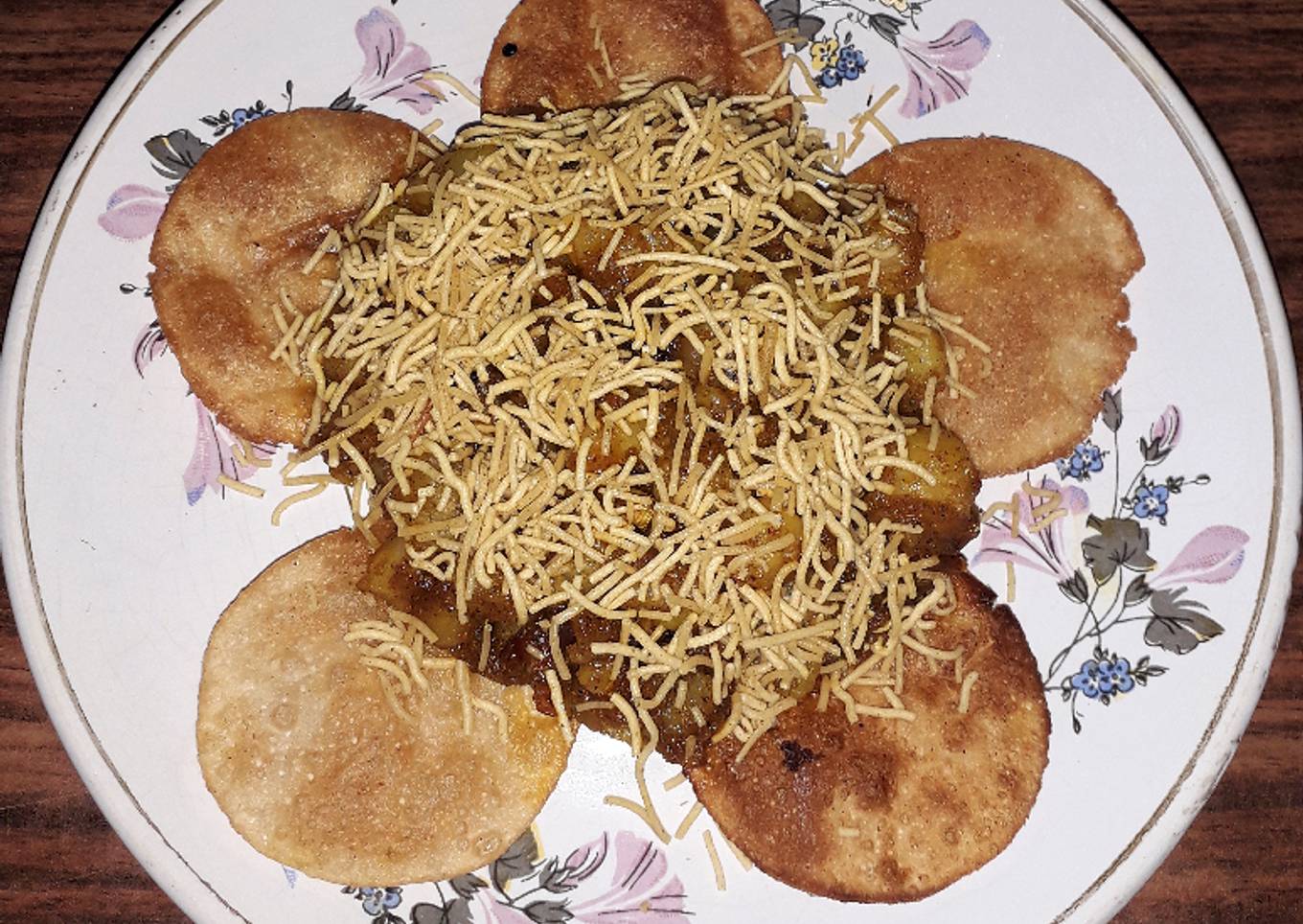 Kolkata's Street-Style Sev Papri-Chaat | Indian Delicacy