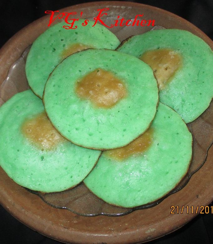 A picture of Sawahlunto’s Pancake (ALE-ALE Serabi).