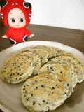No-Fuss One-Bowl Soft Sesame Seed Rice Crackers