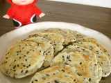 sesame rice crackers