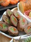 Colorful Meat Rolls For Osechi