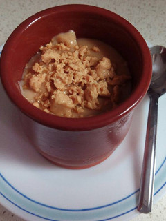 Una foto de Cuajada de turrón