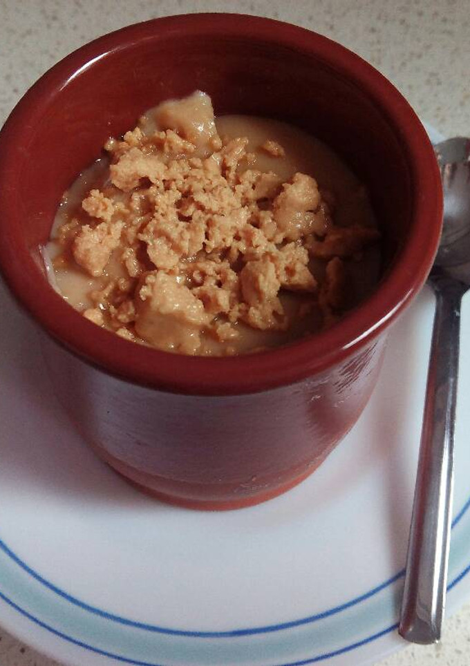 Una foto de Cuajada de turrón