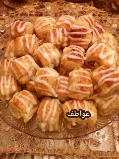صورة لوصفة حلى البف باستري