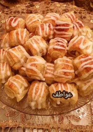 صورة لوصفة حلى البف باستري