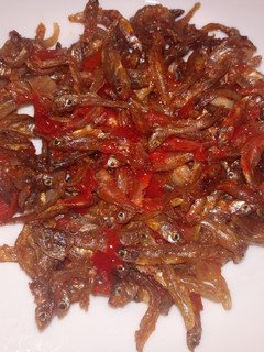 A picture of Freshly Fried Omena.