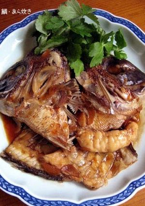 A picture of Delicious Simmered Sea Bream with Sauce.
