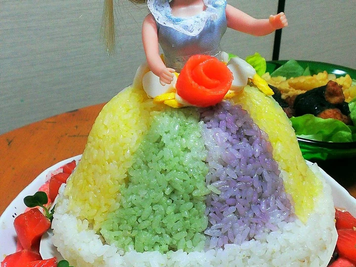 Easy Steps Prepare|Recipe} Doll Sushi Cake For Parties and Celebrations Anti-Fail