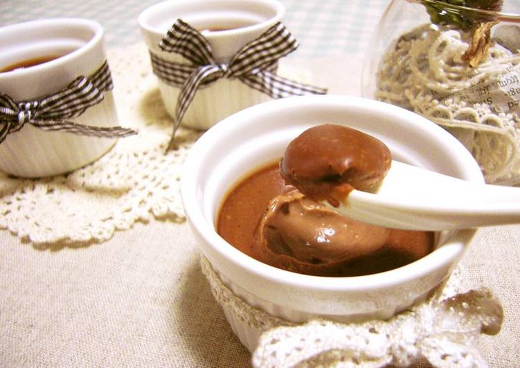 Easiest Way to Make Any-night-of-the-week Eat with a Spoon! Chocolate Ganache