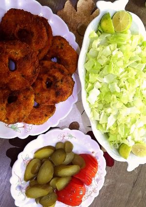 عکسی از دستور کتلت مرغ 🍽️🥂