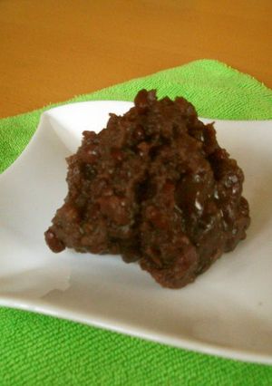 A picture of Pressure-Cooked Anko (Red Bean Paste) In a Flash.