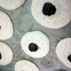 A picture of 3 ingredient chocolate pancakes!.