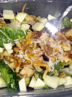 A picture of Apple cranberry chicken salad:).