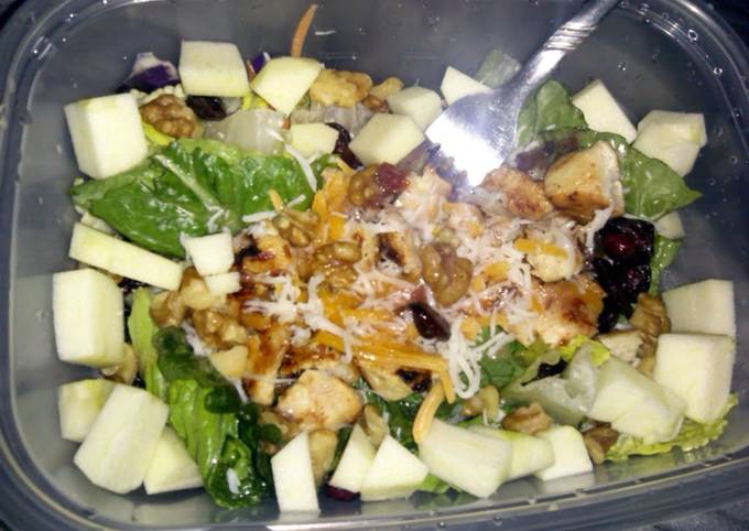 Recipe of Super Quick Homemade Apple cranberry chicken salad:)