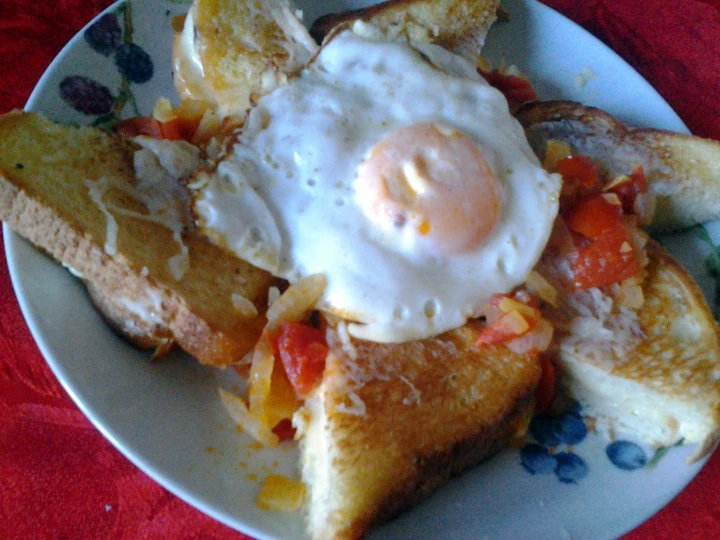 Easy Steps to Prepare Grilled Cheese with Tomato and Omelet the Can Spoil the Tongue Perfect
