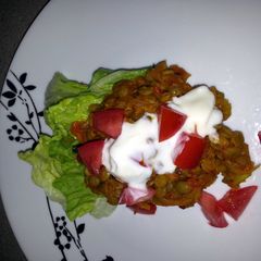 A picture of Dahl Salad.