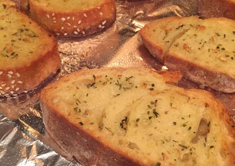 Recipe of Jamie Oliver Garlic Bread