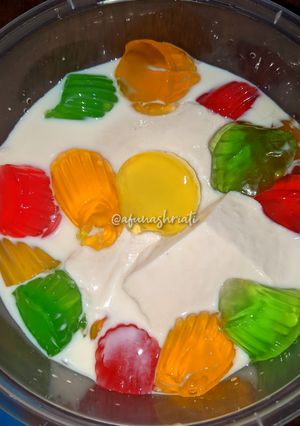 Gambar Taufu Fa Susu Dan Jelly