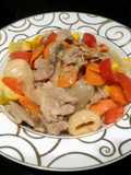 green thai curry with pork