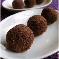 A picture of Sweet Potato Truffles, Orange Flavor.