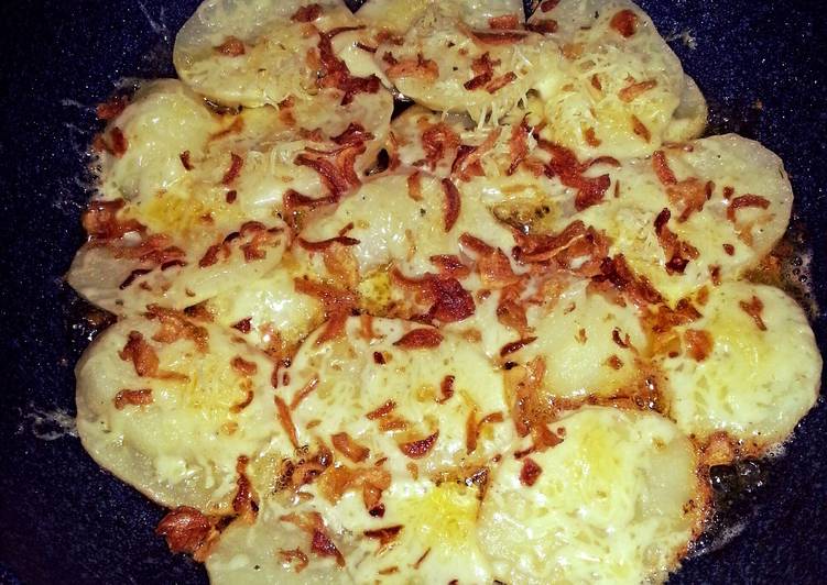 Recipe of Homemade H&#39;s best crispy stove top potatoes