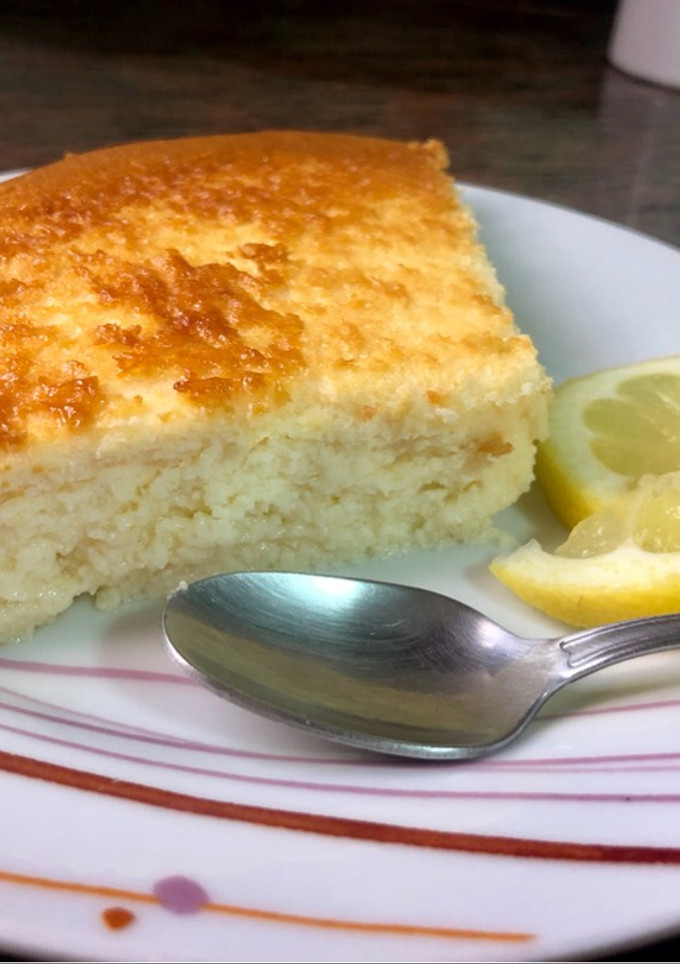 Una foto de Tarta de queso al horno sin gluten y sin lactosa