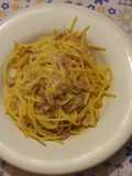 Spaghetti alla papalina glutenfree