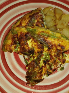 Una foto de Tortilla de verduras