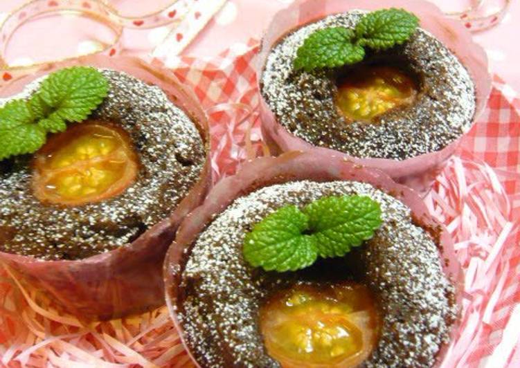 Recipe of Quick Tomato Chocolate Fudge Muffin