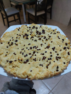 Una foto de Cookie cake keto