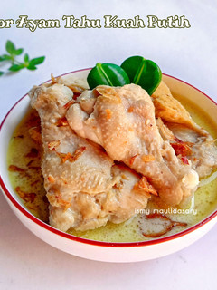 Foto resep Opor Ayam Tahu Kuah Putih