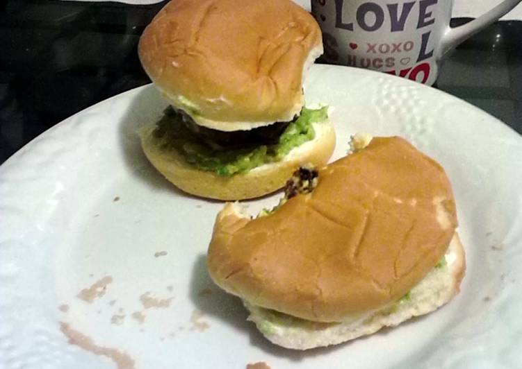 How to Prepare Super Quick Homemade Jalapeno and Velveeta white cheese stuffed hamburgers