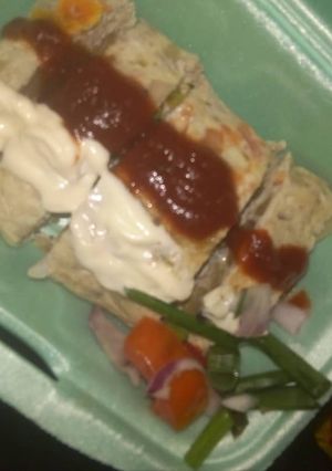 Une photo de Mich_egg mayonnaise sauce ketchup